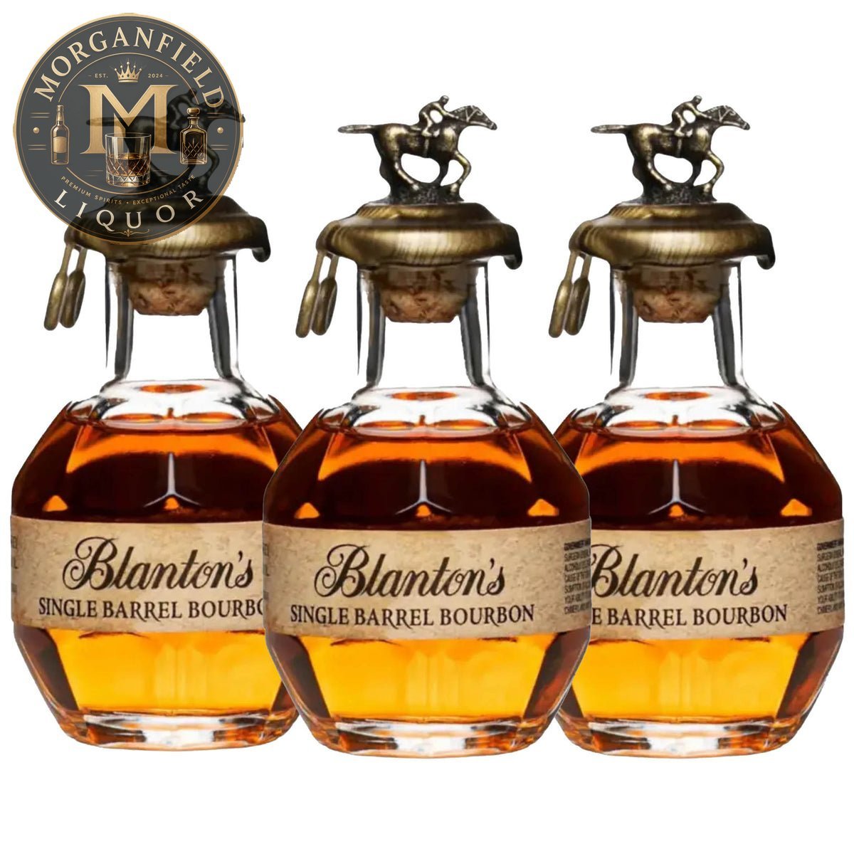 Blanton’s Miniature Bourbon 50ML Shot (3 Pack) - Bourbons On Shelves