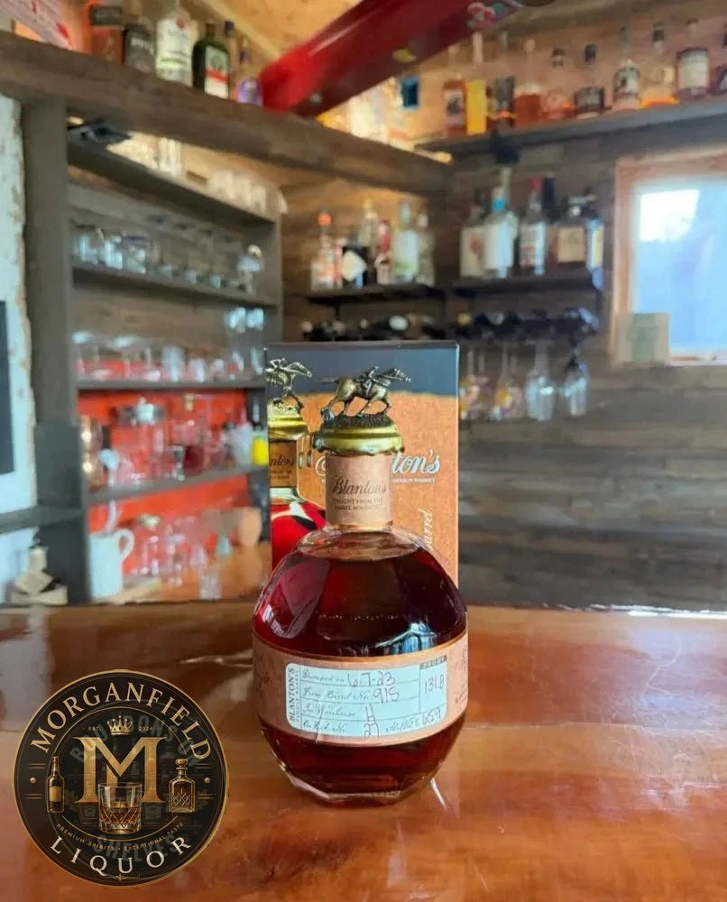 Blanton's Straight from the Barrel (dump date 6/7/23) 131.8 Proof (65.9% ABV) - Bourbons On Shelves
