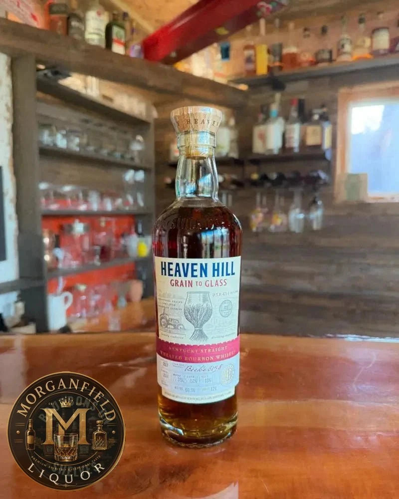 Heaven Hill "Grain to Glass" Kentucky Straight Bourbon Whiskey - 107 proof (53.5% ABV) - Bourbons On Shelves