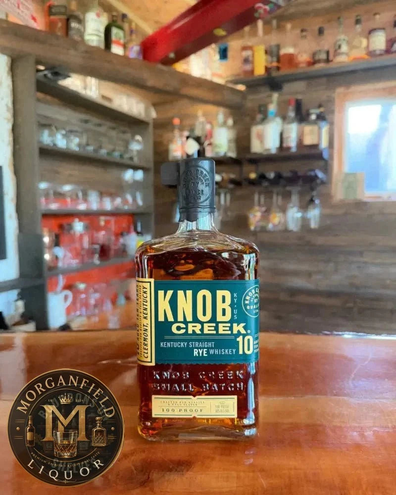 Knob Creek 10 Year Rye – 100 Proof (50% ABV) - Bourbons On Shelves