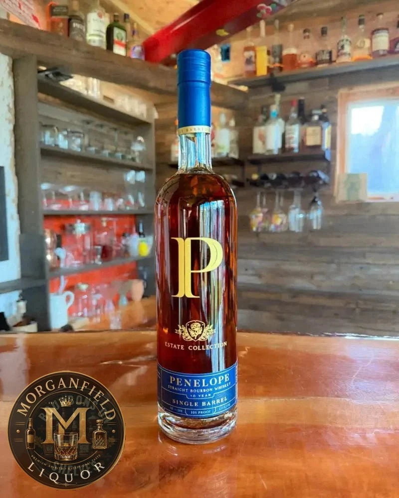 Penelope Estate Collection 10 - Year - Old Single Barrel Bourbon - 105 Proof (52.5% ABV) - Bourbons On Shelves