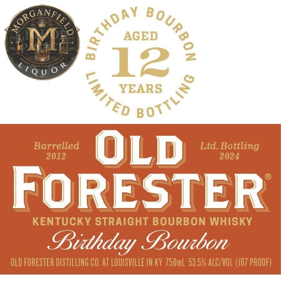 Old Forester Birthday Bourbon 2024 Release (Aged 12 Years) – 48% ABV (96 Proof)