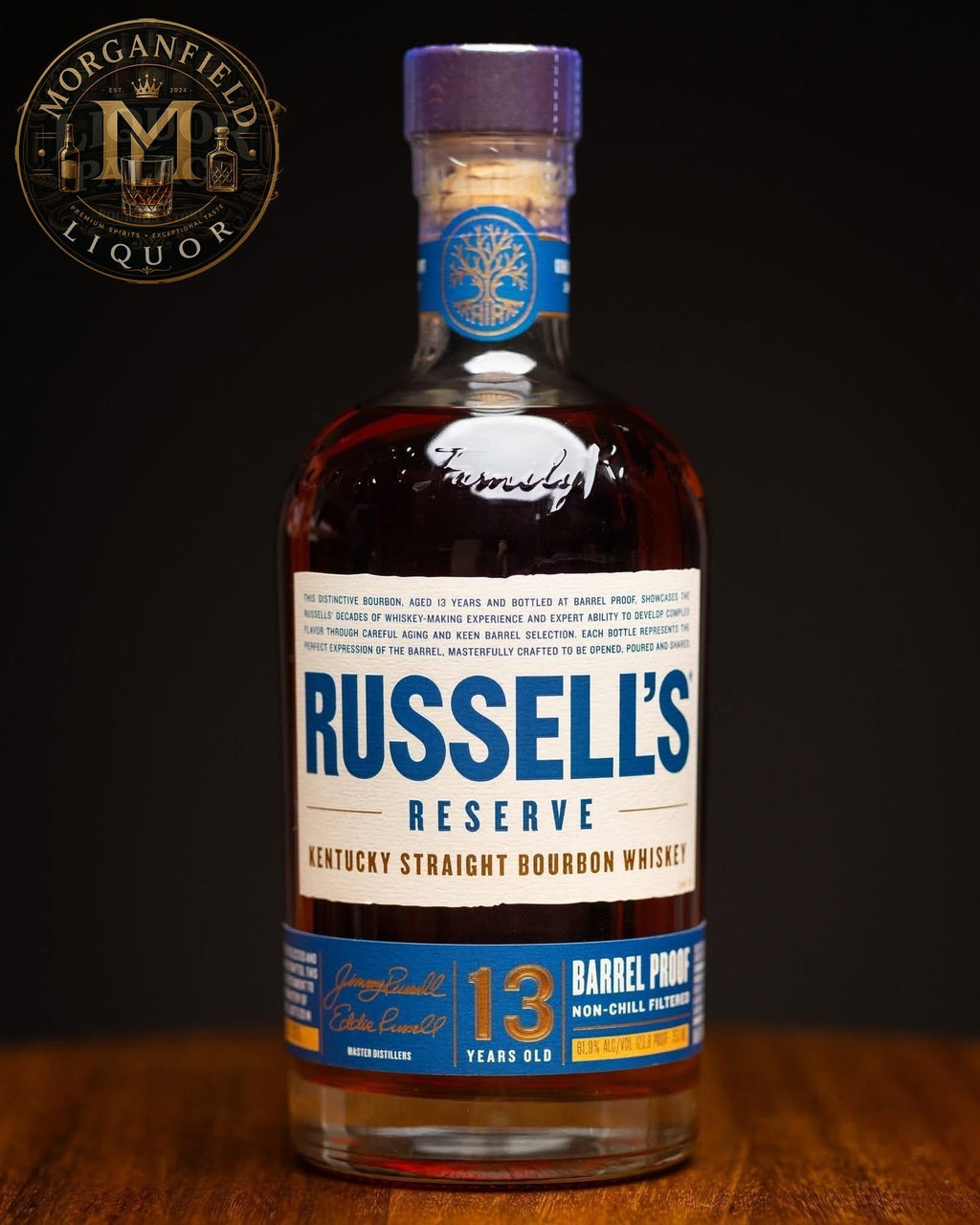 Russell’s Reserve 13 Year – 61.9% ABV (123.8 Proof)