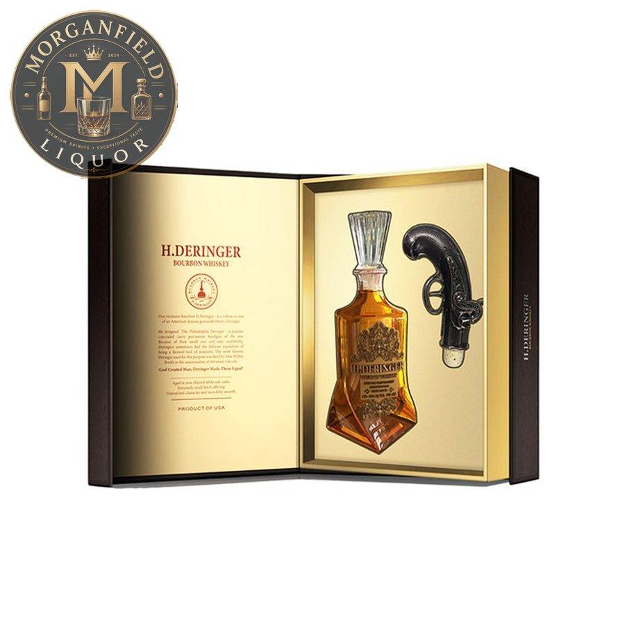 H. Deringer Bourbon Whiskey Gift Set - Bourbons On Shelves