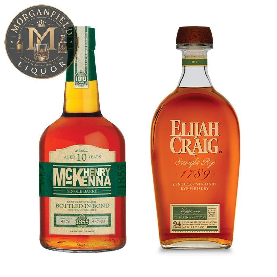 Henry Mckenna 10 Yr & Elijah Craig Rye Bundle - Bourbons On Shelves
