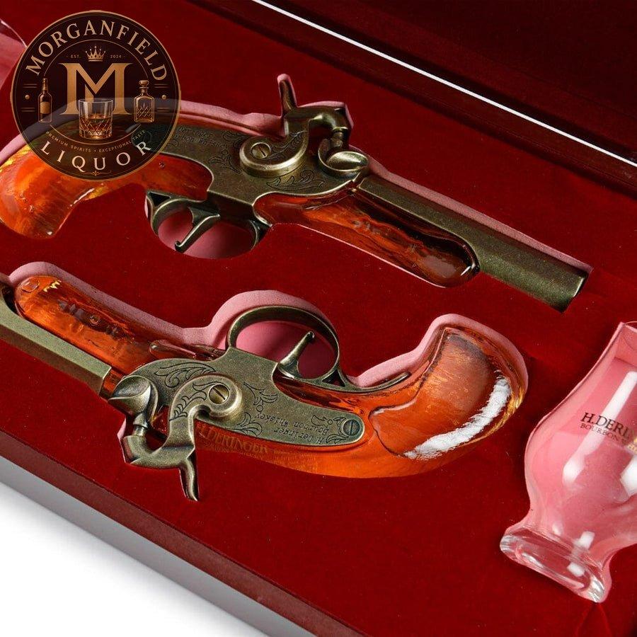 H. Deringer Bourbon Whiskey Pistol Set (2x200mL) - Bourbons On Shelves