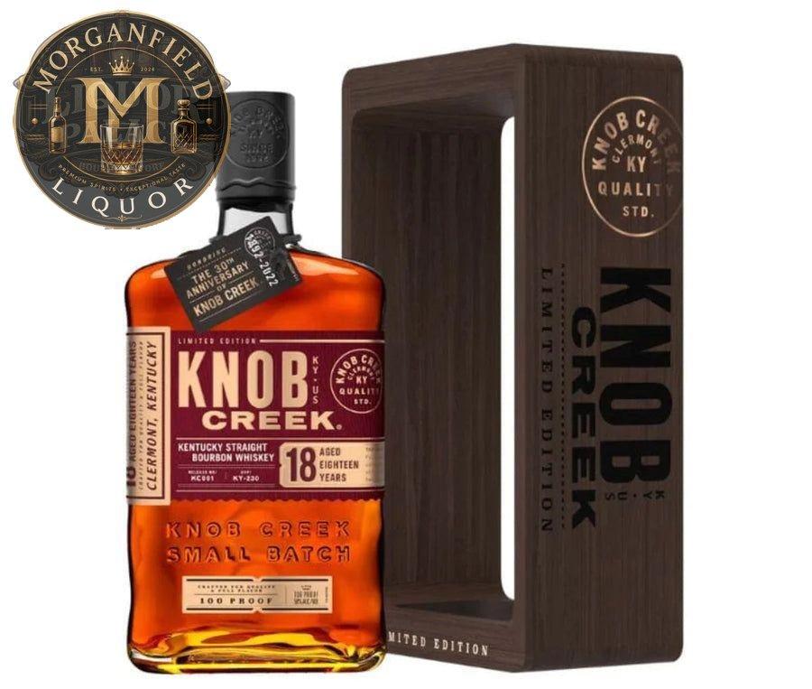 Knob Creek Small Batch – Aged 18 Years – 50% ABV (100 Proof)