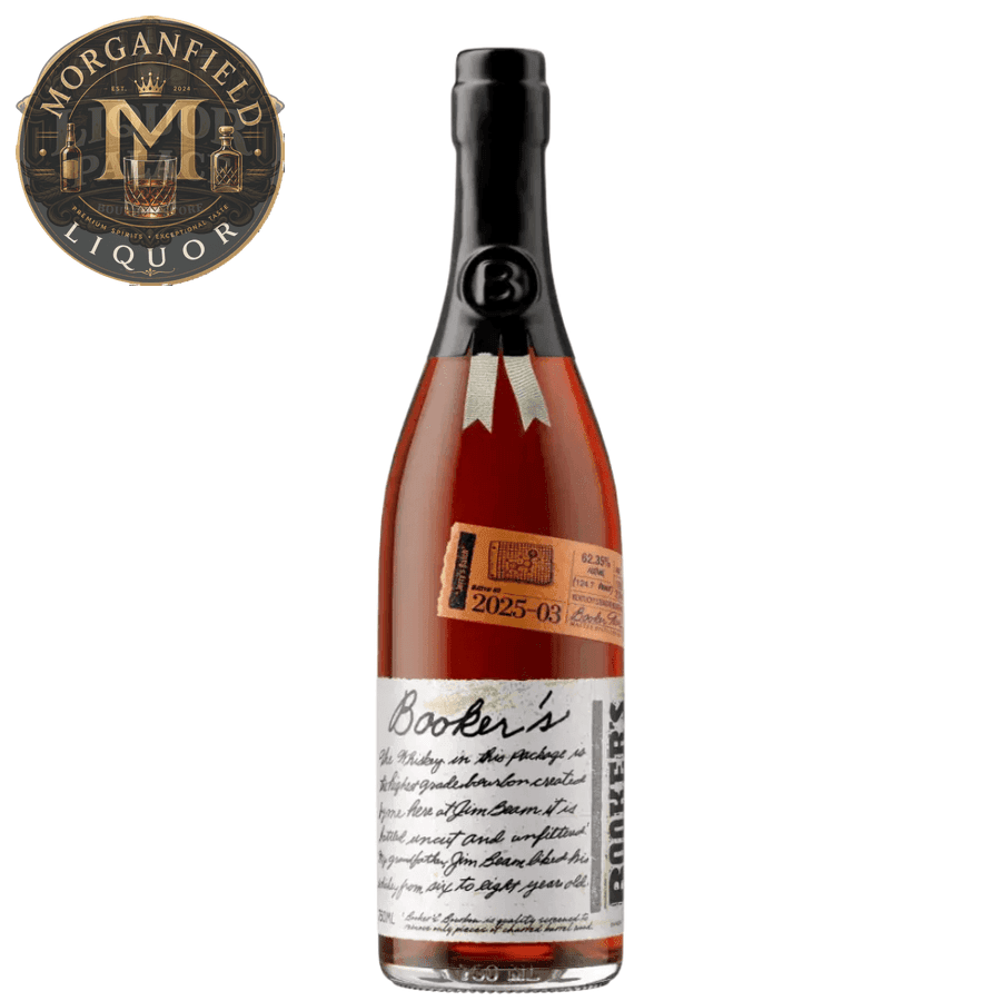 Booker’s 2025-03 “Jerry’s Batch” Bourbon – 64.3% ABV (128.6 Proof)