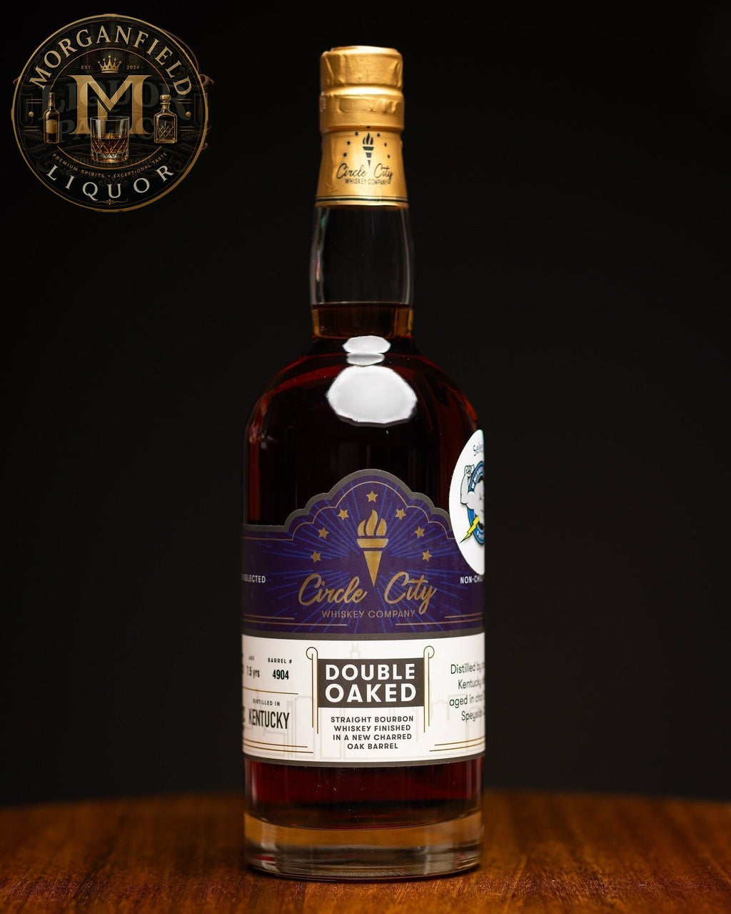 Circle City Double City Single Barrel Bourbon – 123.2 Proof (61.6% ABV)