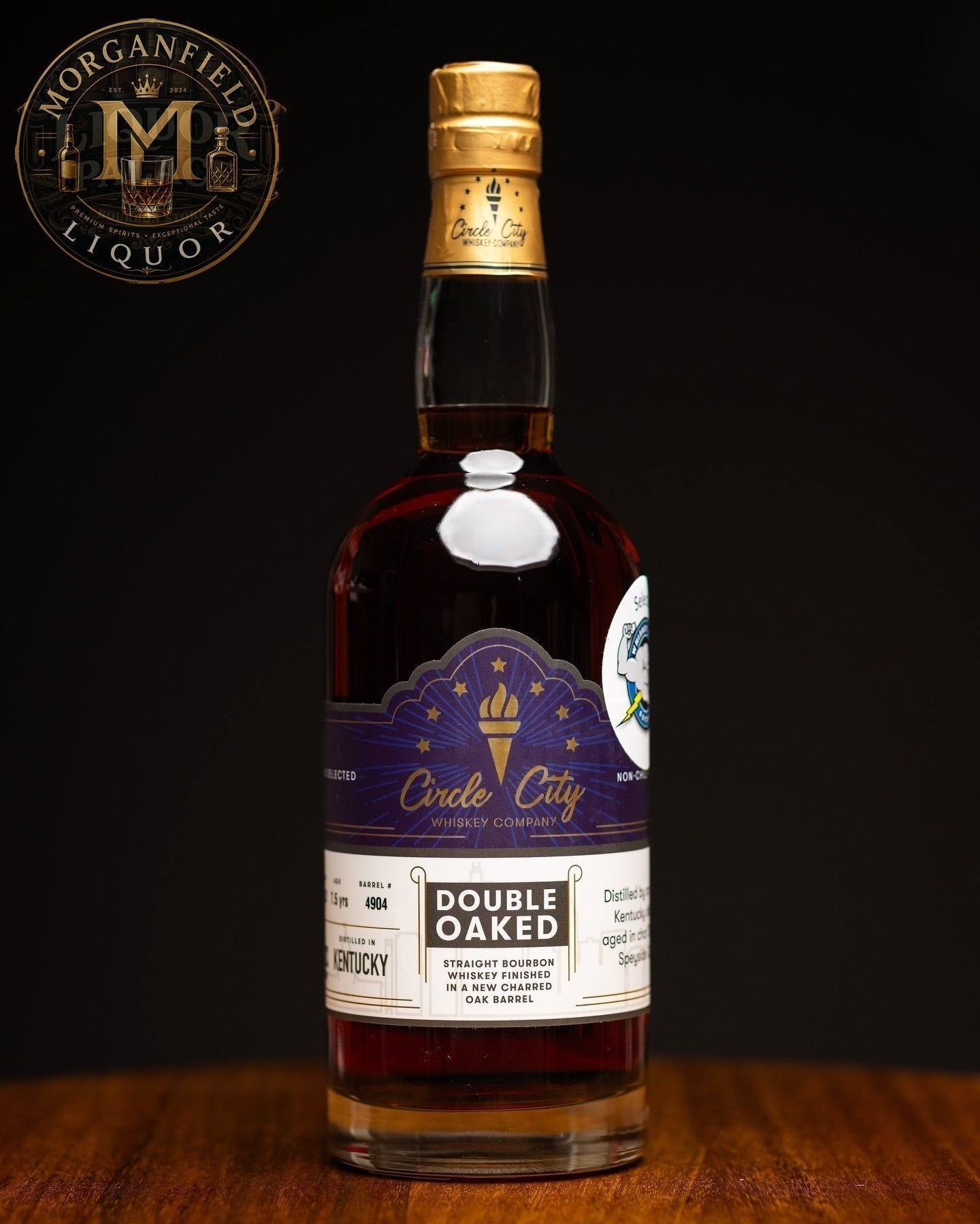 Circle City Double City Single Barrel Bourbon – 123.2 Proof (61.6% ABV)
