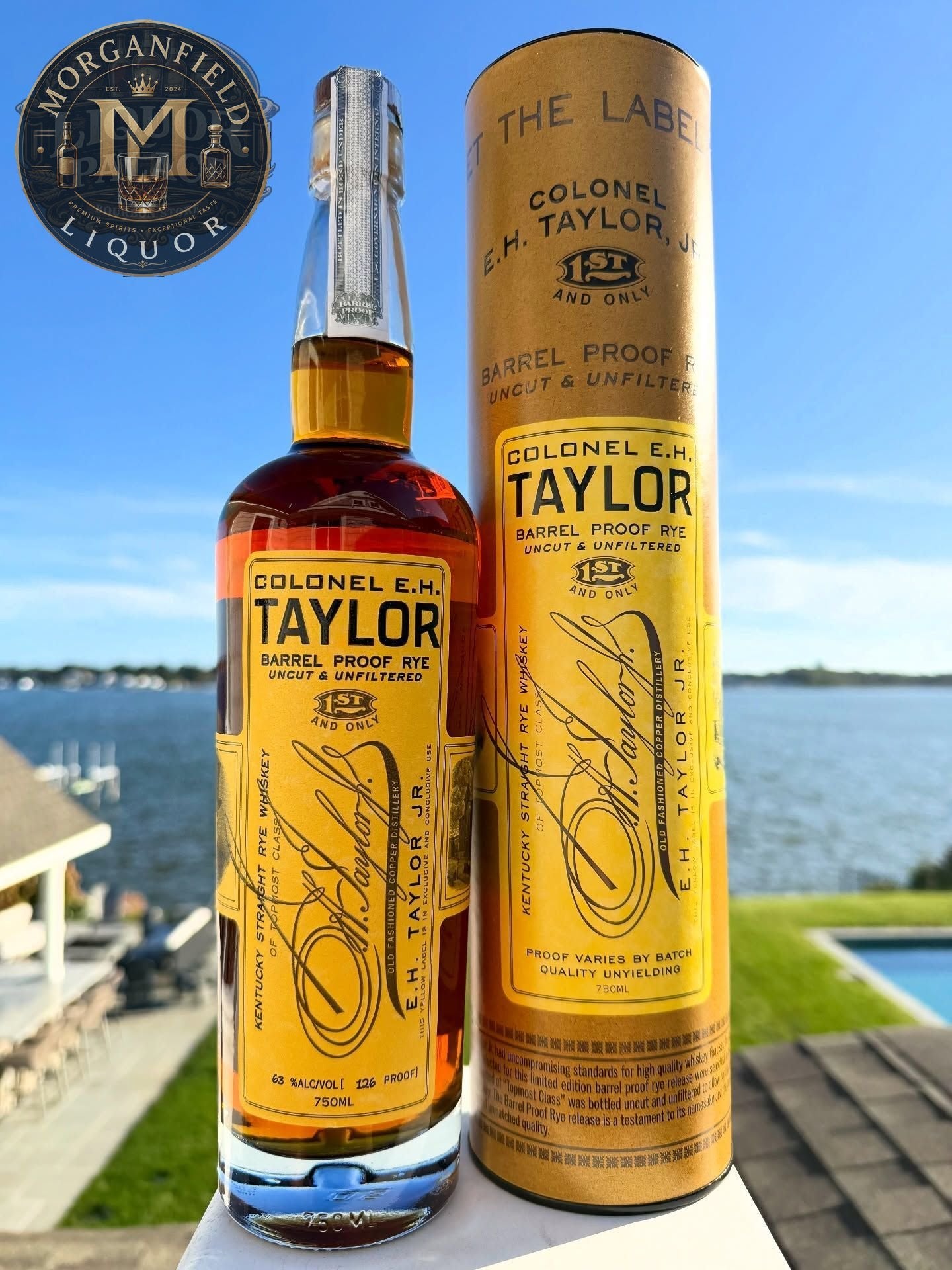 E.H. Taylor Barrel Proof Rye – 64.5% ABV (129 Proof)