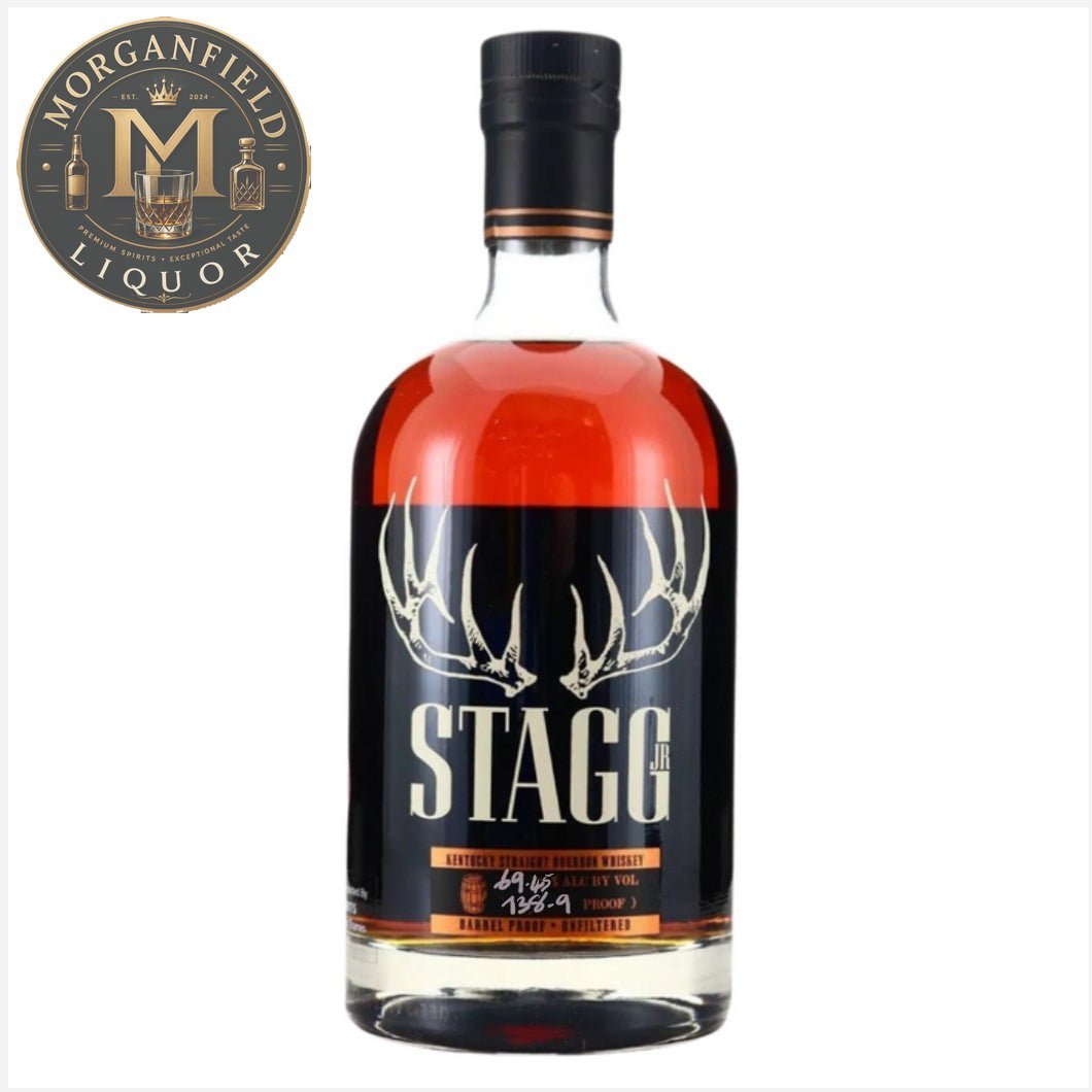 Stagg Jr Barrel Proof Bourbon Single Barrel Select Pick, Proof: 138.9 (69.45% ABV) - Bourbons On Shelves