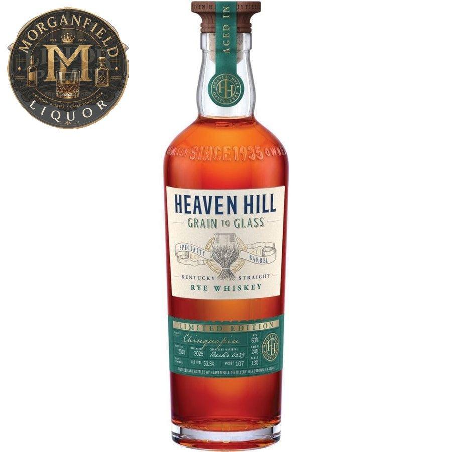 Heaven Hill Grain to Glass Specialty Barrel Series Rye Whiskey – Aged in Chinquapin Oak – 53.5% ABV (107 Proof)