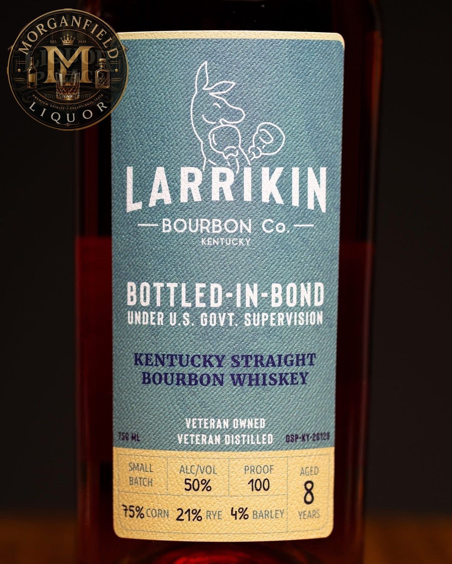 Larrikin Bottled-In-Bond – 50% ABV (100 Proof)
