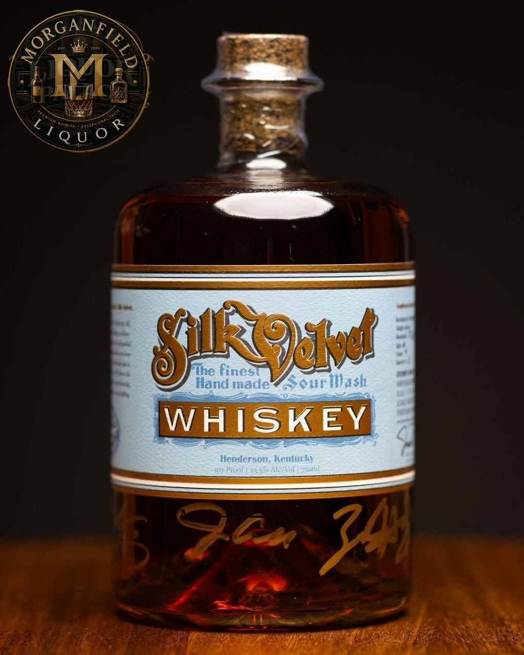 Silk Velvet Bourbon – 53.5% ABV (107 Proof)