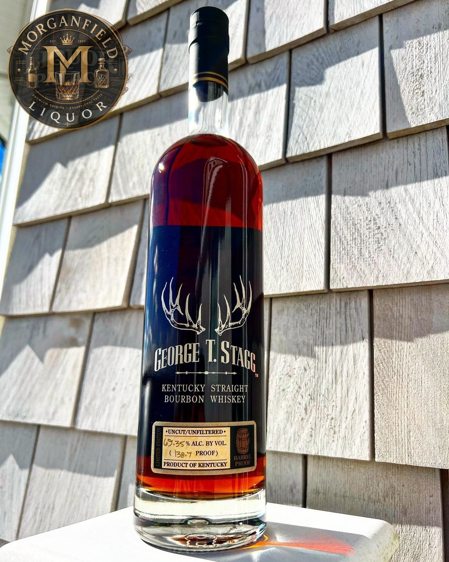 George T. Stagg Bourbon – 68.9% ABV (137.8 Proof)