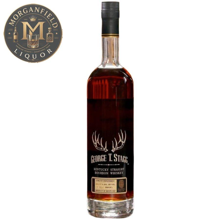 George T. Stagg Bourbon 2025 Release, Proof 142.8 (71.4% ABV) - Bourbons On Shelves