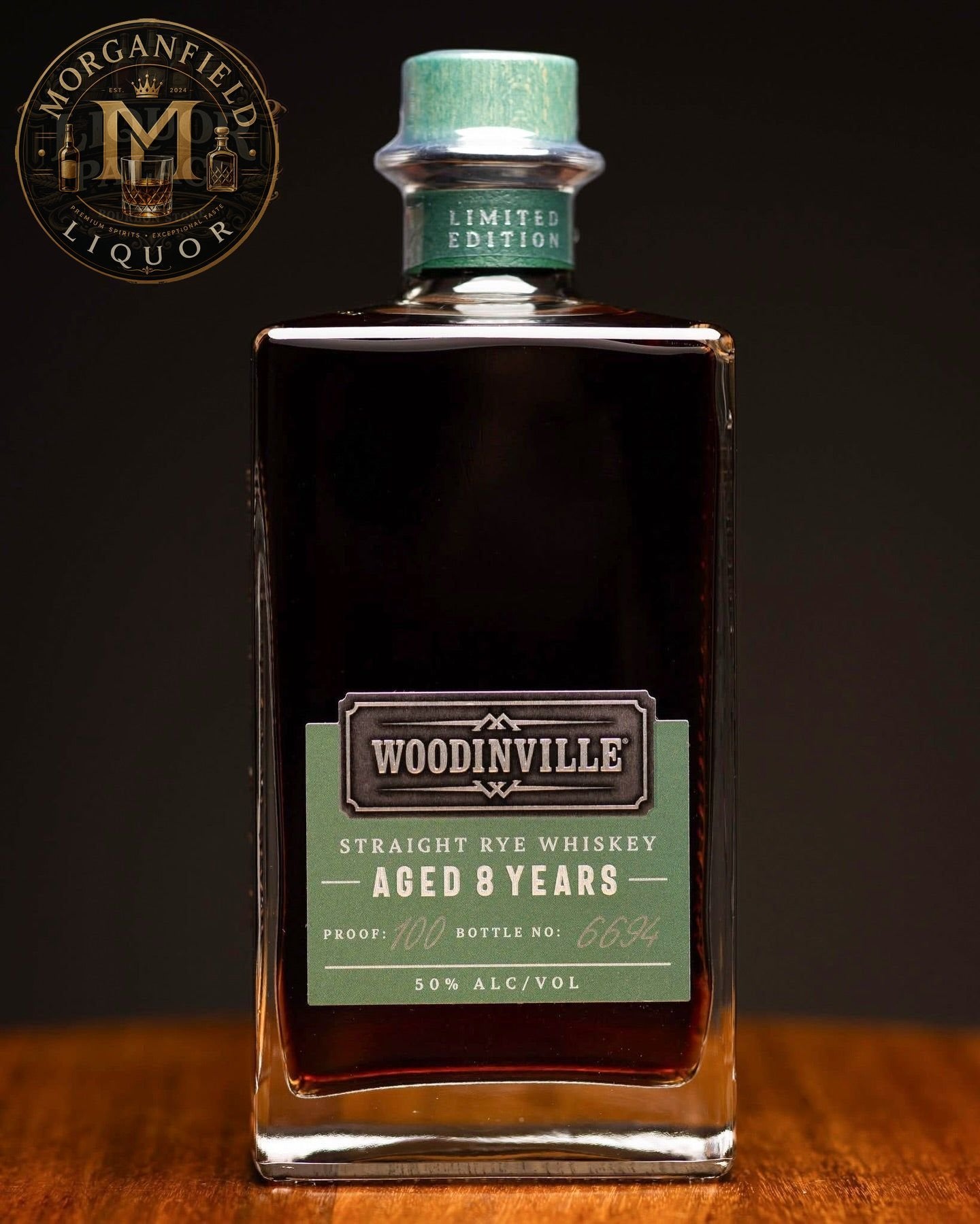 Woodinville 8 Year Straight Bourbon Whiskey – 50% ABV (100 Proof)
