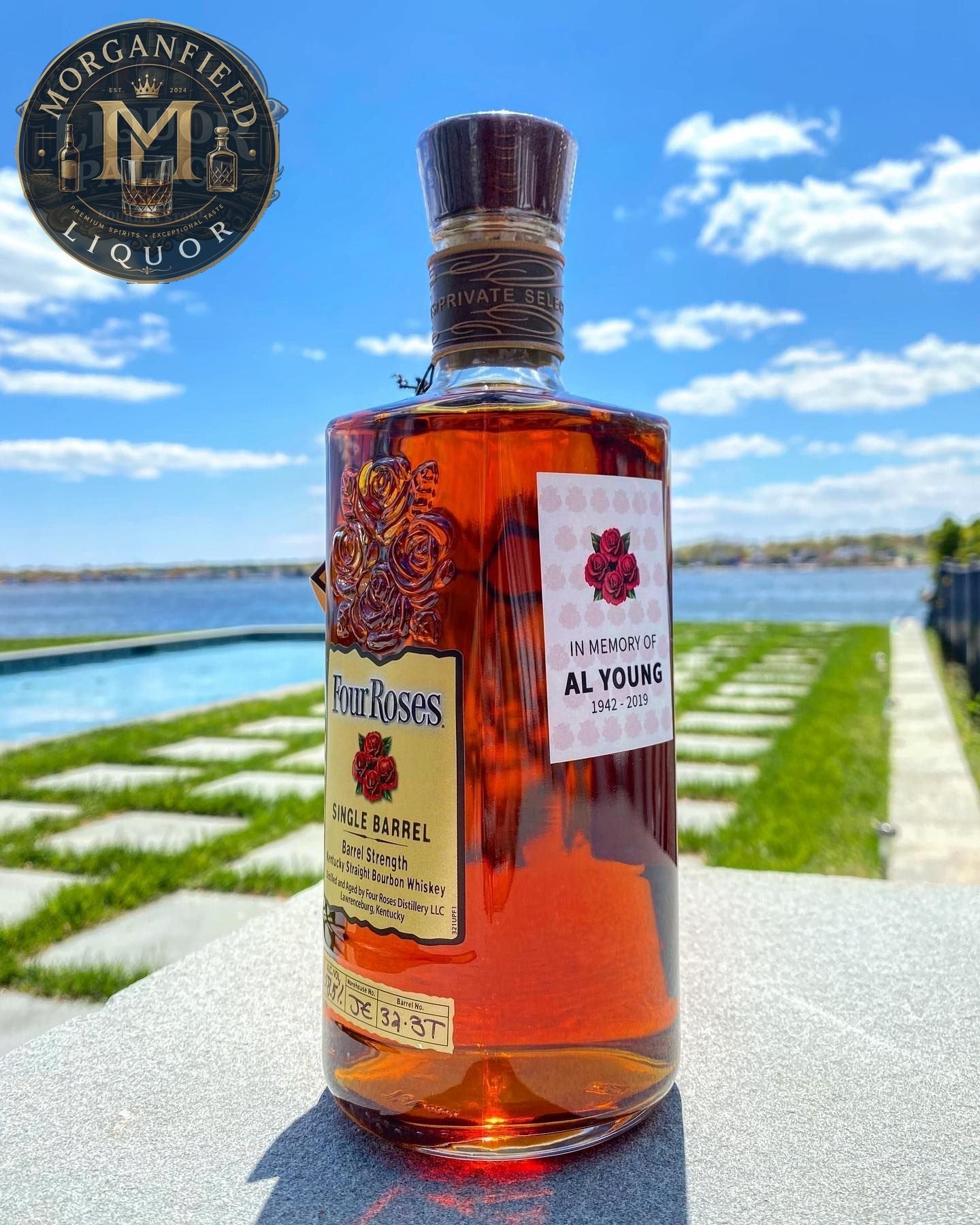 Four Roses Single Barrel – In Memory of Al Young – 58.5% ABV (117 Proof)
