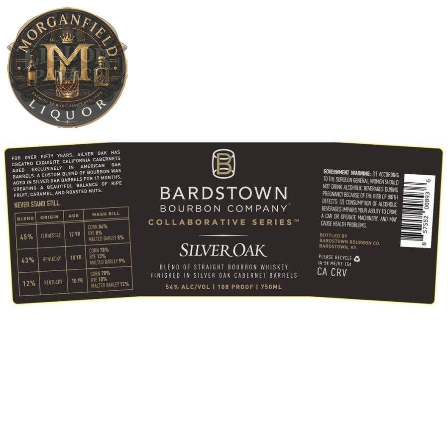 Bardstown Bourbon Silver Oak Finish – 54% ABV (108 Proof)