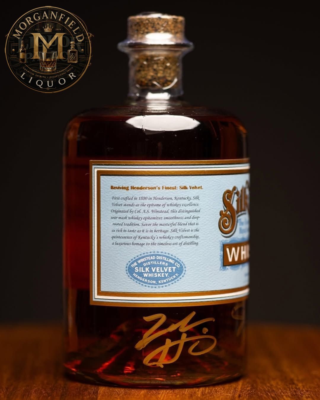 Silk Velvet Bourbon – 53.5% ABV (107 Proof)